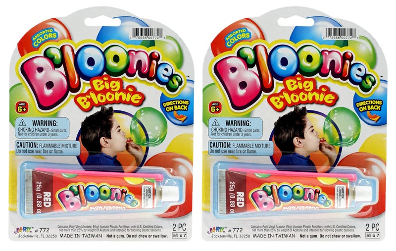 Ja-Ru JARU Large Bloonies Plastic Balloon XXL 2 Tubes Great Original Bloonies Bubble Making 7722 - Image 3