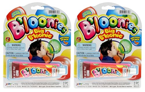 Ja-Ru JARU Large Bloonies Plastic Balloon XXL 2 Tubes Great Original Bloonies Bubble Making 7722 - Image 1