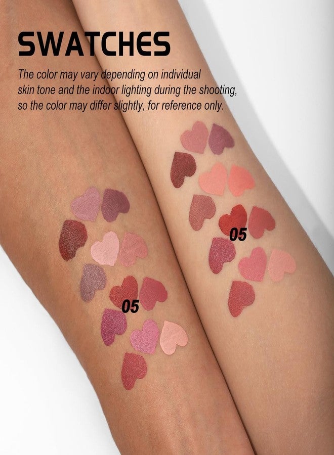 يونج فيجن أحمر شفاه سائل ومحدد شفاه دقيق على شكل قرع من يونغ فيجن - درجات ألوان نيود مطفية - Image 5