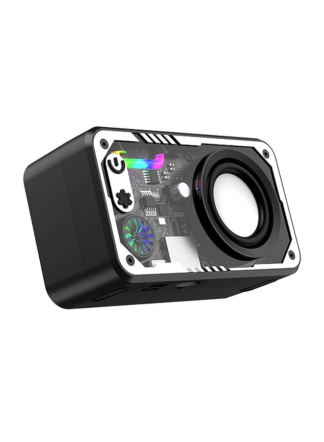 Excefore Portable Bluetooth Speaker Bluetooth Speaker Loud Wireless Bluetooth 5.3 Speaker With Color Rgb Light Device Serial Connection Double Speaker Transparent Bluetooth Sound For Indoor Outdoor - Image 1