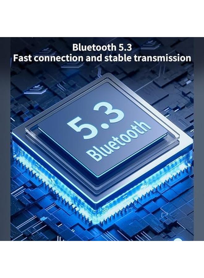 Excefore Portable Bluetooth Speaker Bluetooth Speaker Loud Wireless Bluetooth 5.3 Speaker With Color Rgb Light Device Serial Connection Double Speaker Transparent Bluetooth Sound For Indoor Outdoor - Image 3