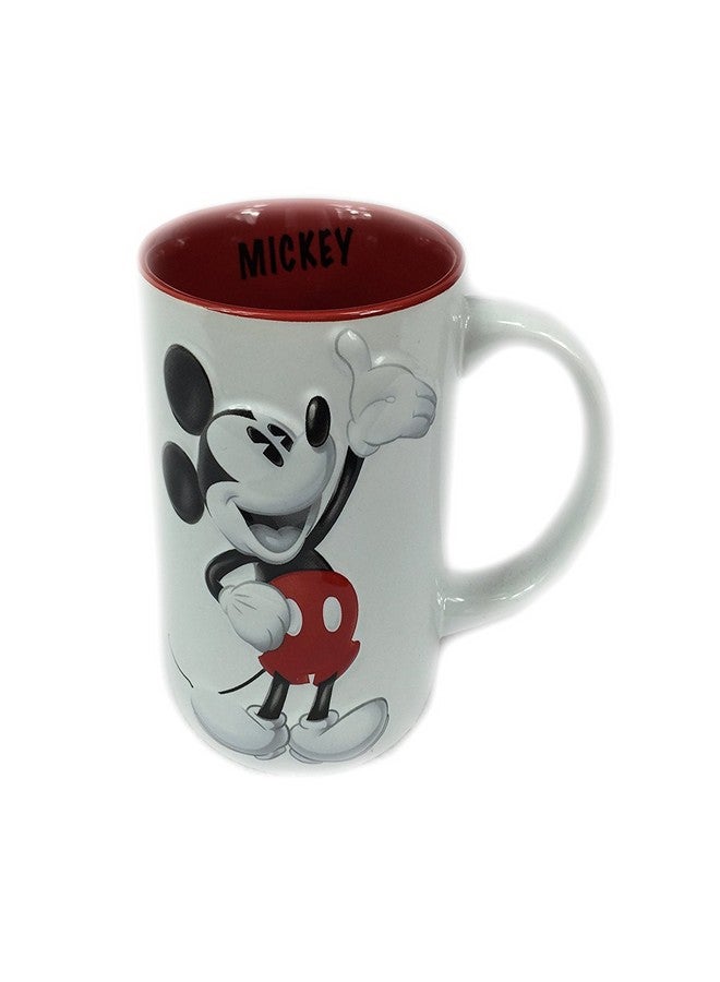 Jerry Leigh Disney Mickey Mouse 3D Tonal 14oz. Ceramic Mug - Image 1