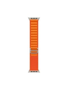 Zaboon Detrend WY8 Ultra Smart Watch 49MM Titanium Alpine Loop Orange Band  - Image 2