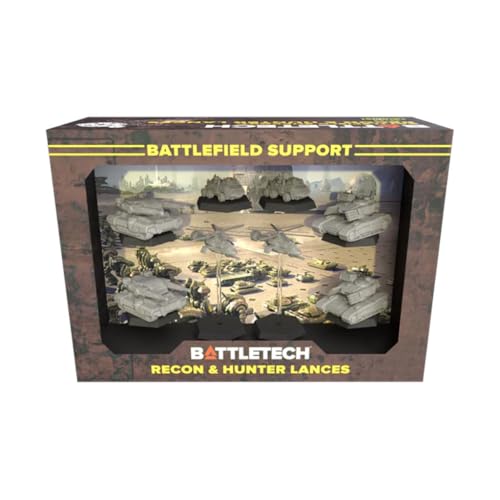 Catalyst Game Labs BattleTech Battlefield Support  Recon  Hunter Lances  Strategy Board Game  for 2 Players  Ages 14  for Use in Classic BattleTech Tabletop and Alpha Strike Games - Image 1