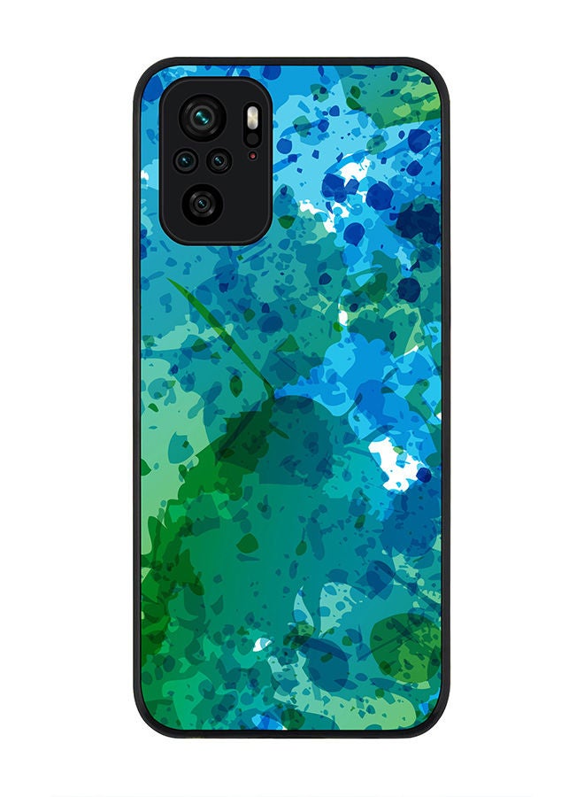 Stylizedd Rugged Black edge case for Redmi Note 10S/Redmi Note 10 4G Slim fit Soft Case Flexible Rubber Edges Anti Drop TPU Gel Thin Cover - Underwater Burst - Image 1