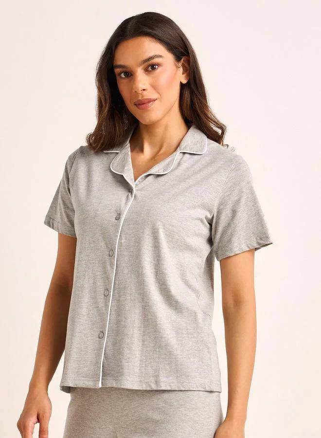 سبلاش فيڤ Pyjama Set Button-Down Shirt and Pants