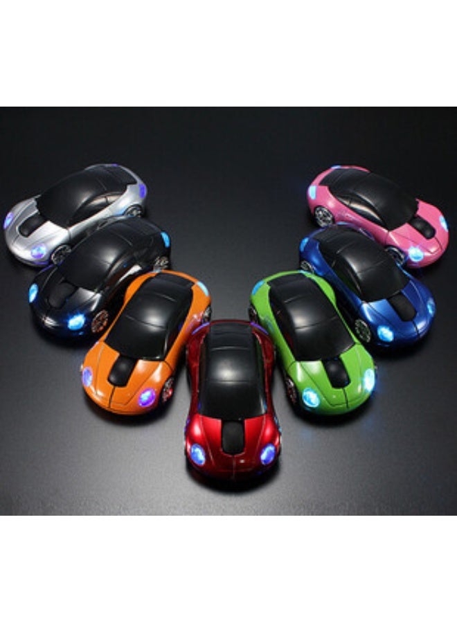 Cartoon Creative Car Model Optical Wireless Mouse - Image 2