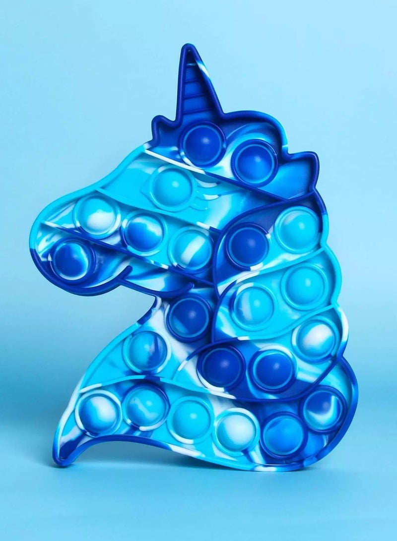 Generic 1pc Unicorn Shaped Push Pop Bubble  - Image 1