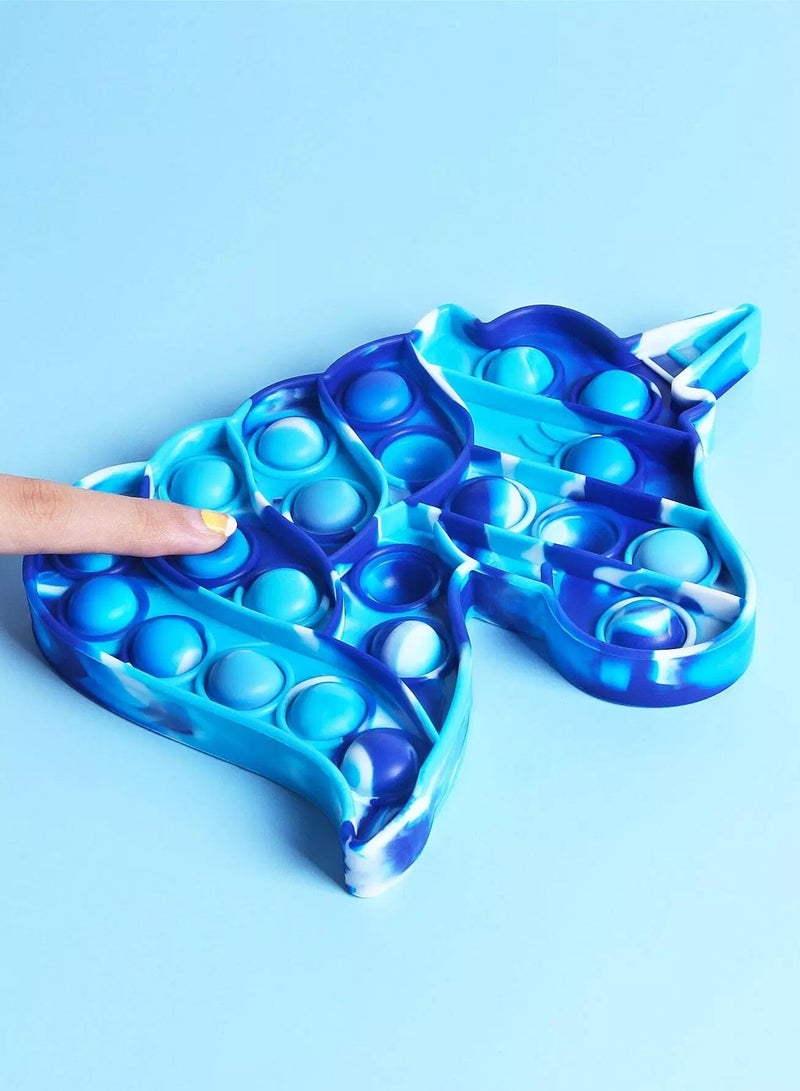 Generic 1pc Unicorn Shaped Push Pop Bubble  - Image 2