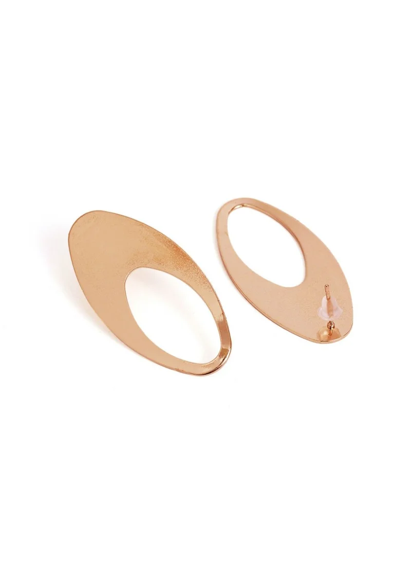 Priyaasi Oval Studs Earrings
