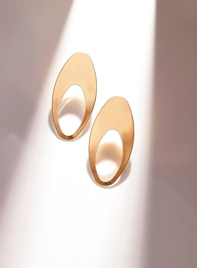 Priyaasi Oval Studs Earrings
