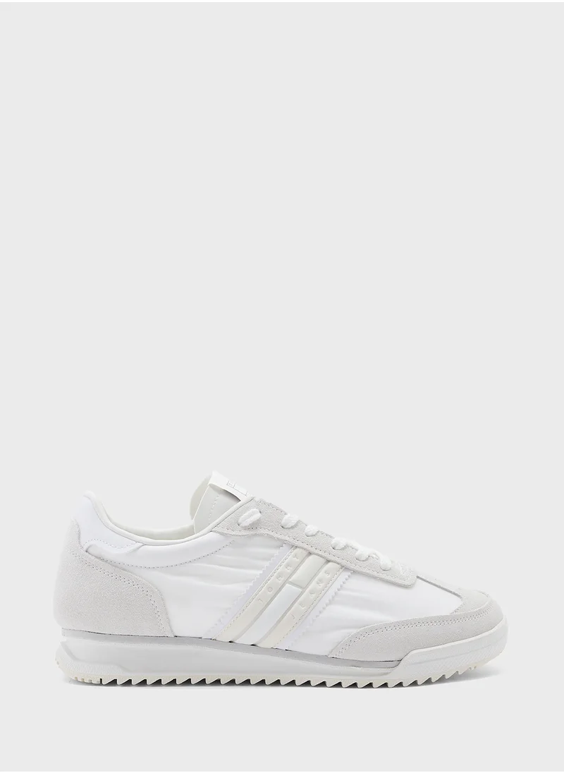 TOMMY JEANS Retro Lace Up Low Top Sneakers