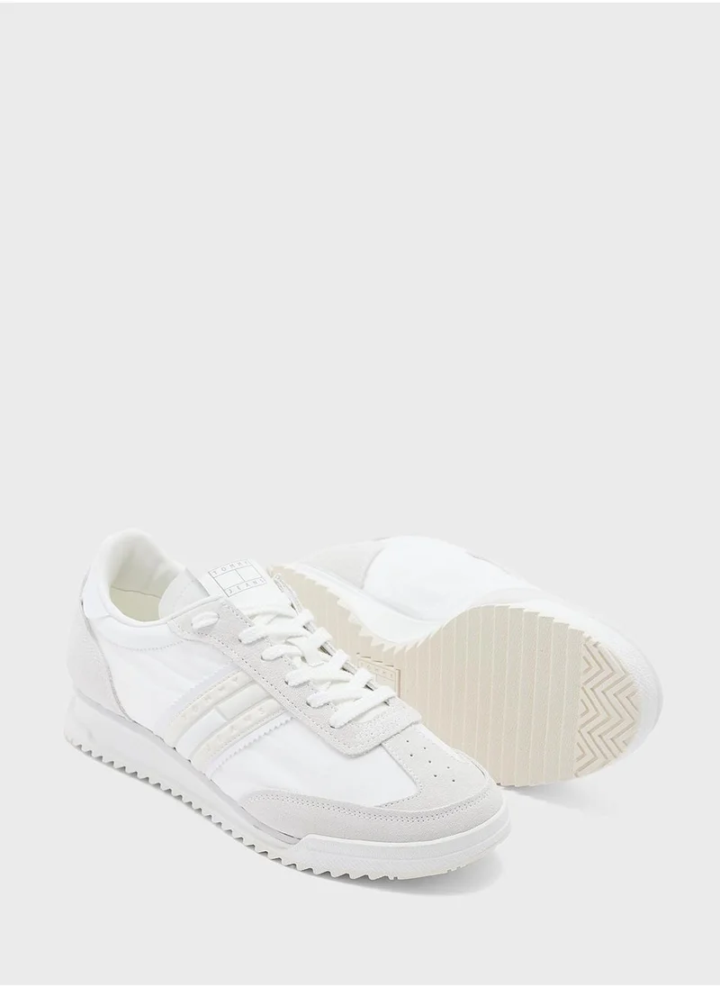 TOMMY JEANS Retro Lace Up Low Top Sneakers