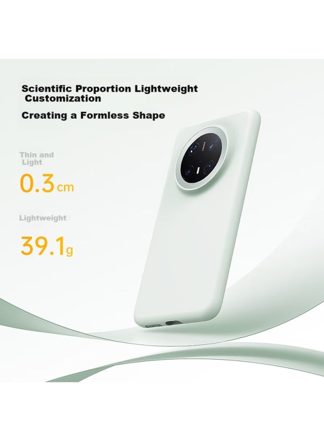 WP W&p Liquid Silicone Phone Case For Huawei Mate 70 Pro/70 Pro+, Full Protection Anti-drop Luxury Skin-friendly Case - Image 4