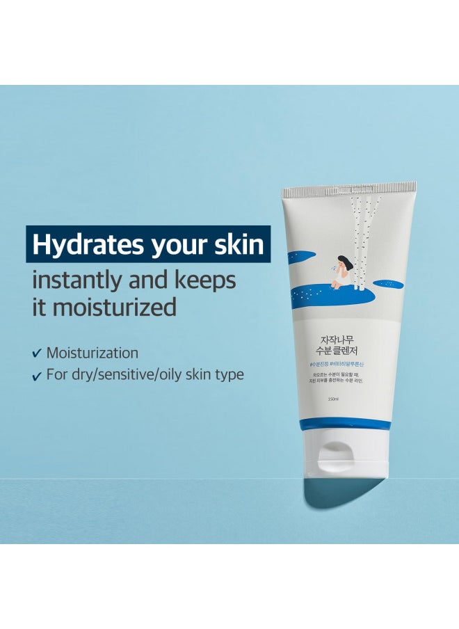 ROUND LAB Birch Juice Moisturizing Cleanser | Unclogs hidden sebum, Clears away dead skin cells, Soothing, Low pH, Gel Type Cleanser (5.07 fl.oz)