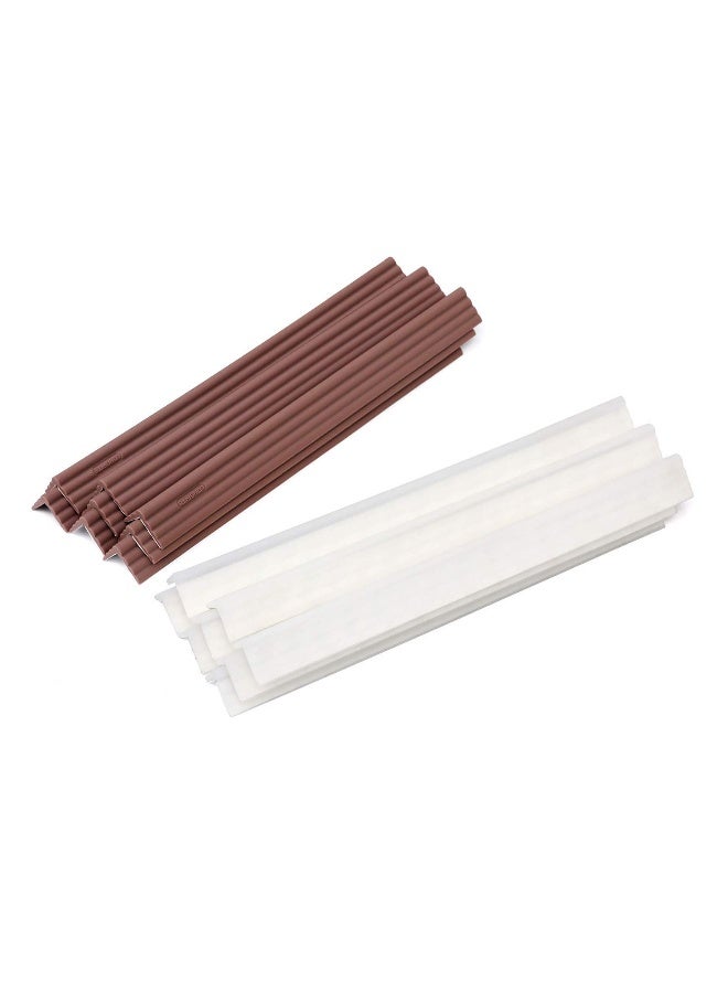 LONGFITE Table Wall Edge Protector Clear Corner Protectors Guards 6.56 feet Furniture Fireplace Safety Bumpers 8 Pack Baby Proofing with Wide Coverage and Safe Silicone Material (Semitransparent) - Image 4