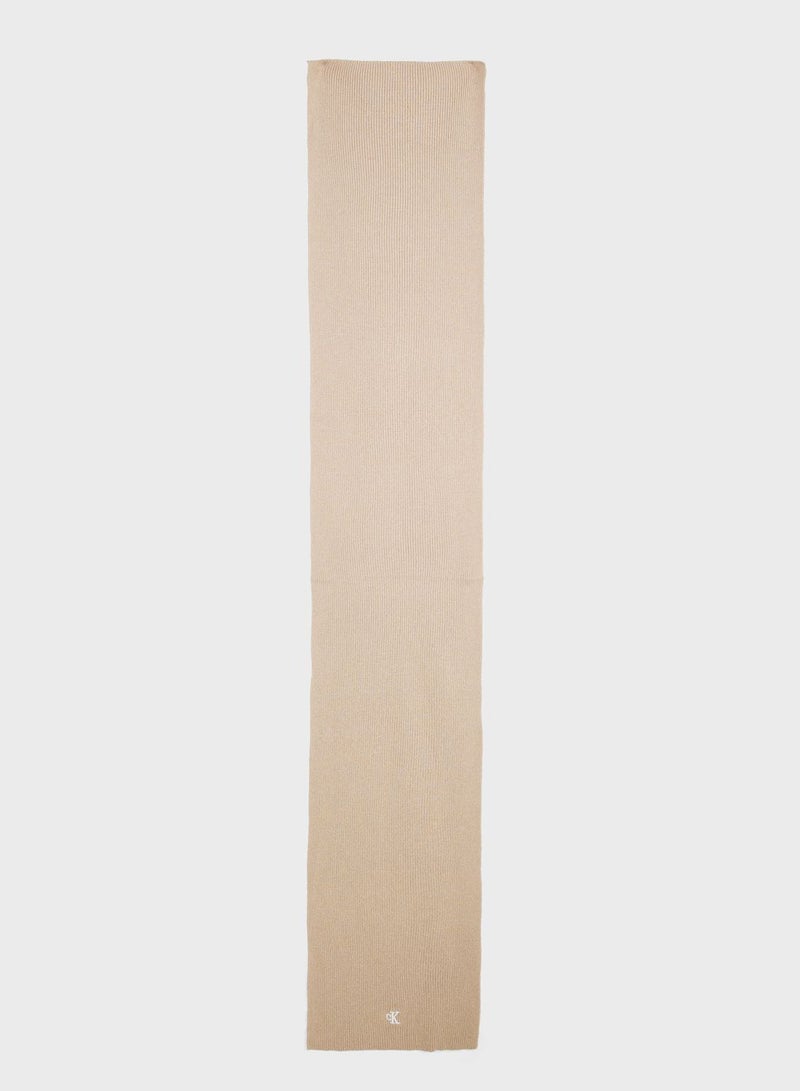 CALVIN KLEIN Logo Detailed Scarf  - Image 1