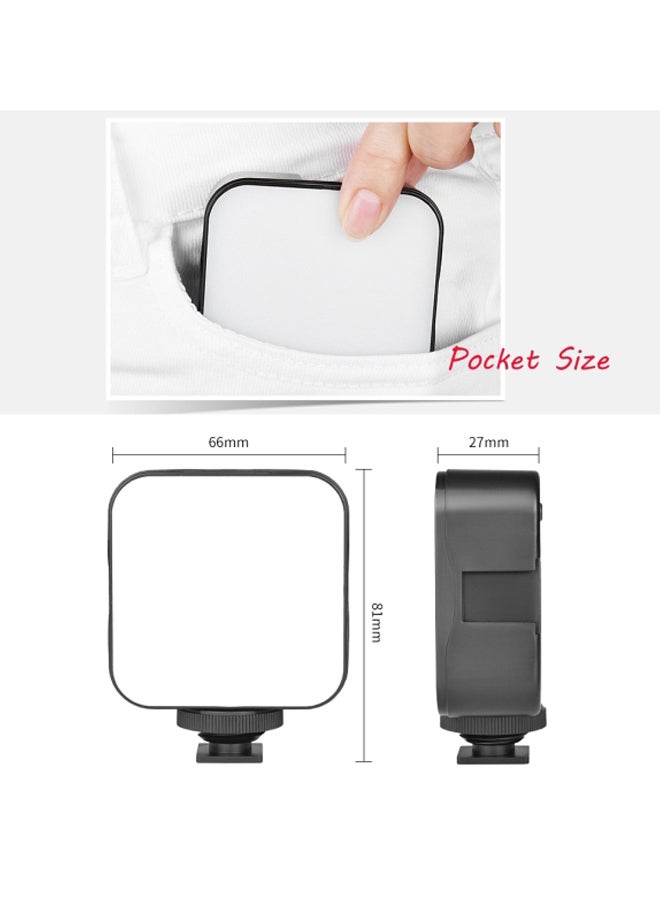 docooler 2-Piece LED Video Light Set Black/White - Image 4