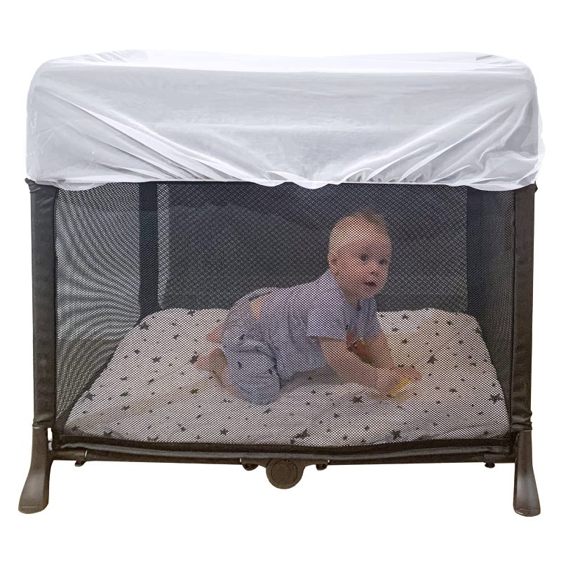 Jolly Jumper Play Yard and Stroller Cover - Mesh Net Protects Baby from Insects, Bug and Other Little Critterss - Image 2