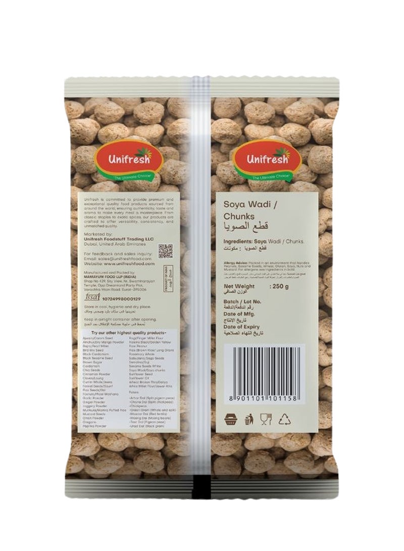 Unifresh Soya Wadi Chunks Nuggets 250g - Image 2