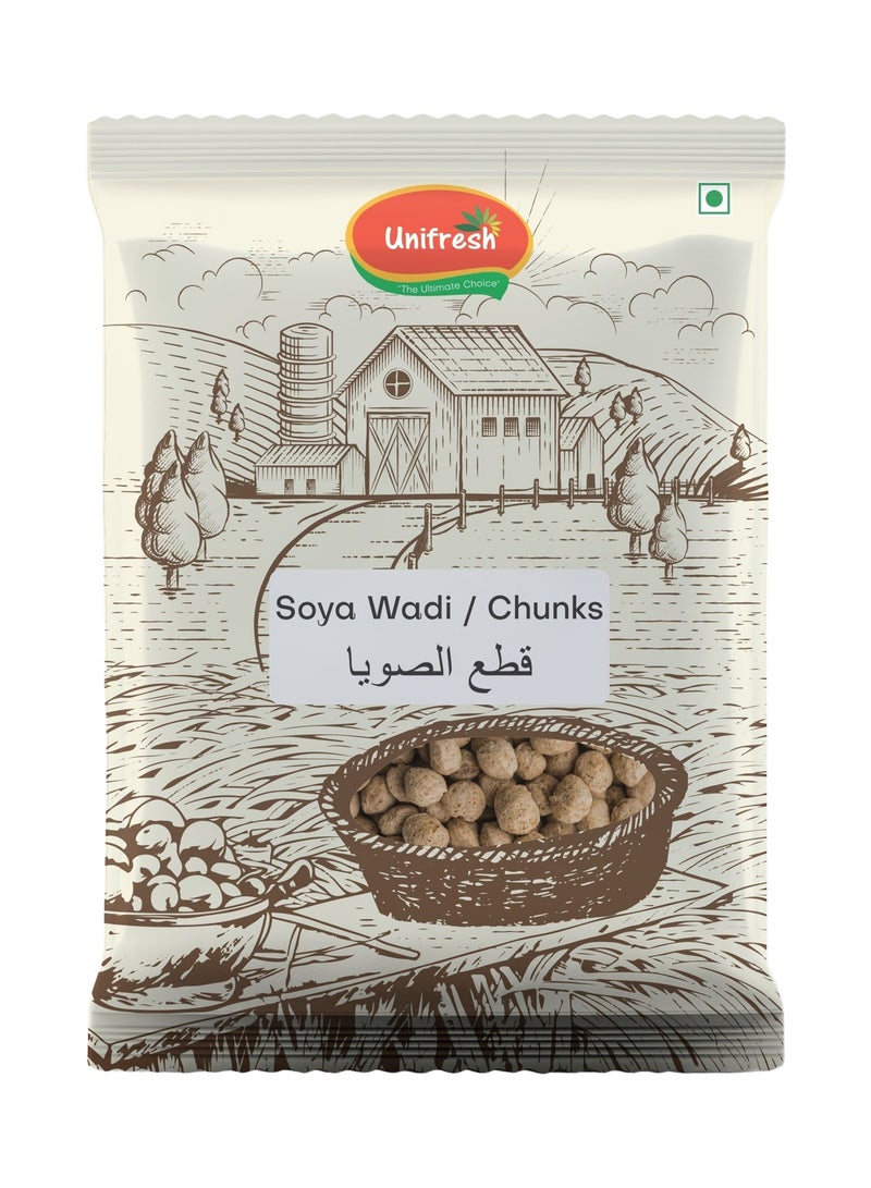 Unifresh Soya Wadi Chunks Nuggets 250g - Image 1