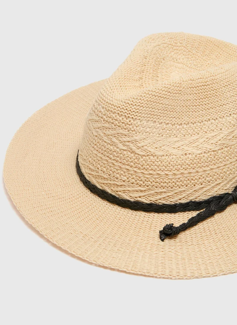 Matalan Natural Trilby Hat