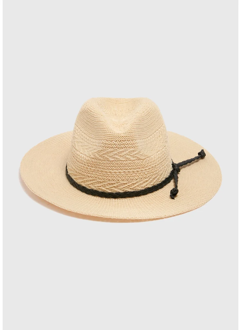 Matalan Natural Trilby Hat