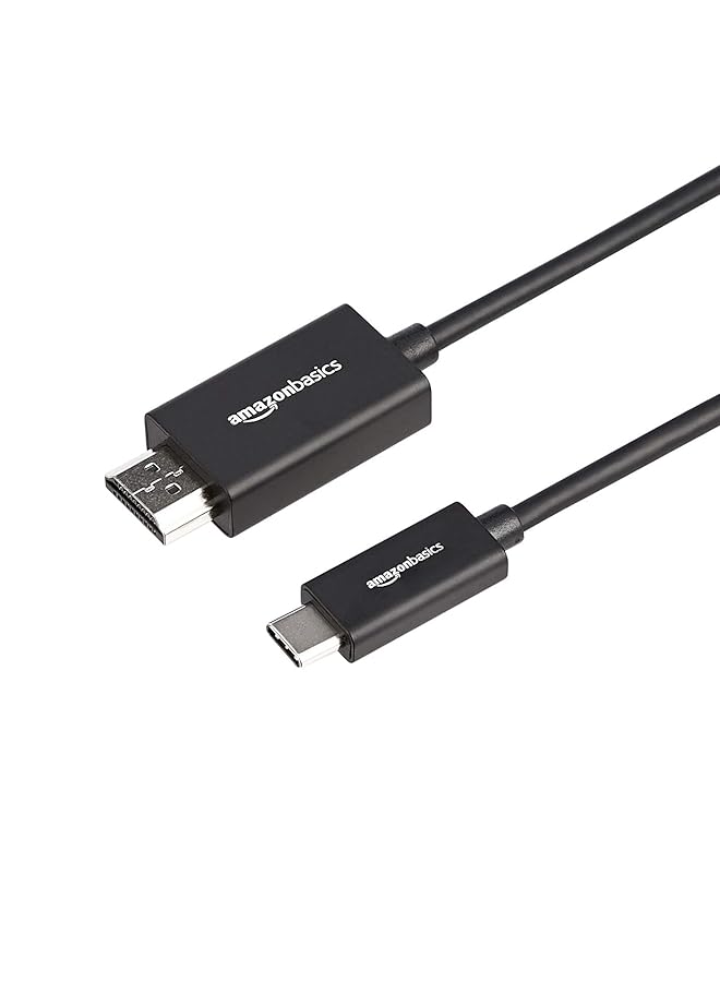Premium Aluminum Usb C To Hdmi Cable Adapter Thunderbolt 3 Compatible 4K 60Hz 1 Foot - Image 1