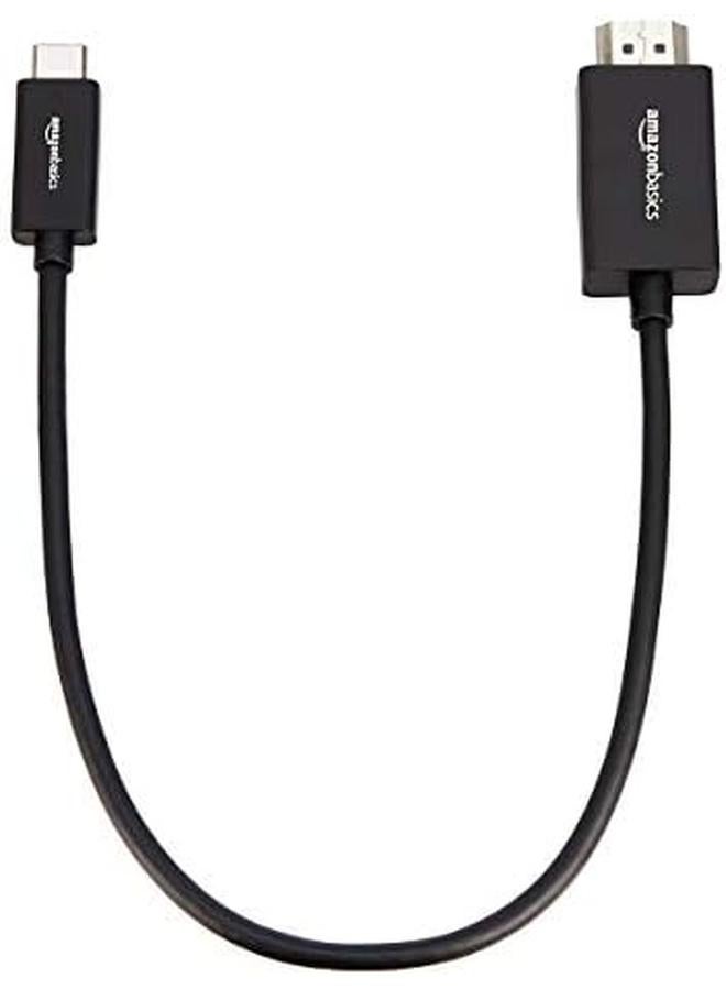 Premium Aluminum Usb C To Hdmi Cable Adapter Thunderbolt 3 Compatible 4K 60Hz 1 Foot - Image 4