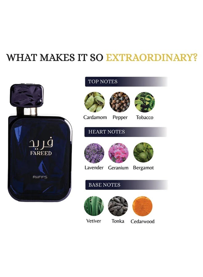 ريفس عطر فريد من ريفس للرجال 100 مل – عطر خشبي عطري بتوابل دافئة - Image 5