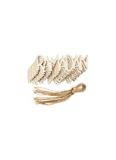 The Bros 10 Pack Wooden Decorative Hanging Ornaments,Decoration Moon Star Wind Light Shape Pendant Ornament with Jute Tassels, Wooden Pendants for Home Living Room Bedroom Decorations (10, style 2)  - Image 5