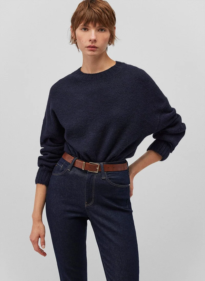 MAVI CREW NECK SWEATER Night Sky