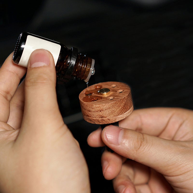 🚗 مشبك عطر خشبي للسيارة للتزيين ٢ قطع - Image 4