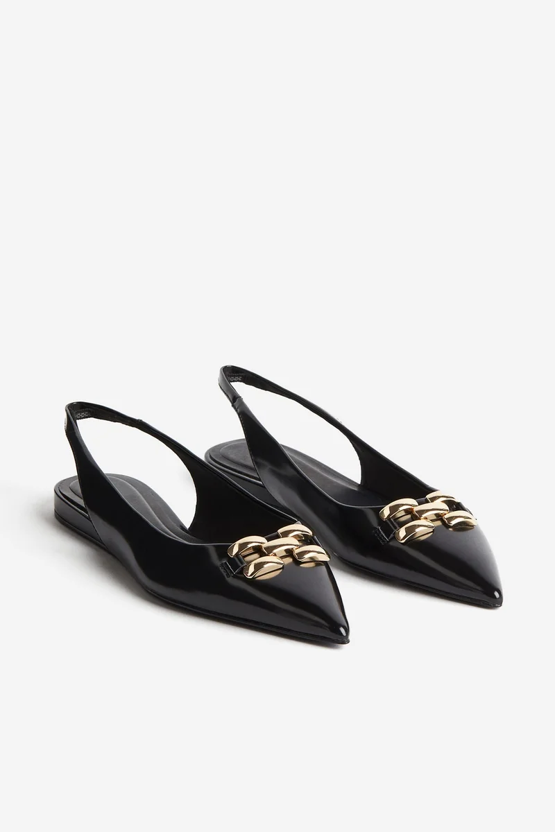 H&M Pointed slingbacks