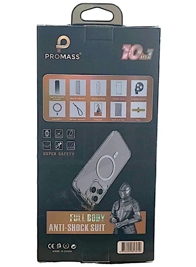 PROMASS The strongest package - full protection package for iPhone 15 Pro (10 in 1) - Image 2