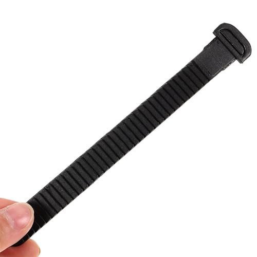 BESPORTBLE 4pcs Replacements Inline Roller Skating Shoes Energy Strap with Screws Nuts Skates Buckles Accessory for Men Women Kids Black - Image 4