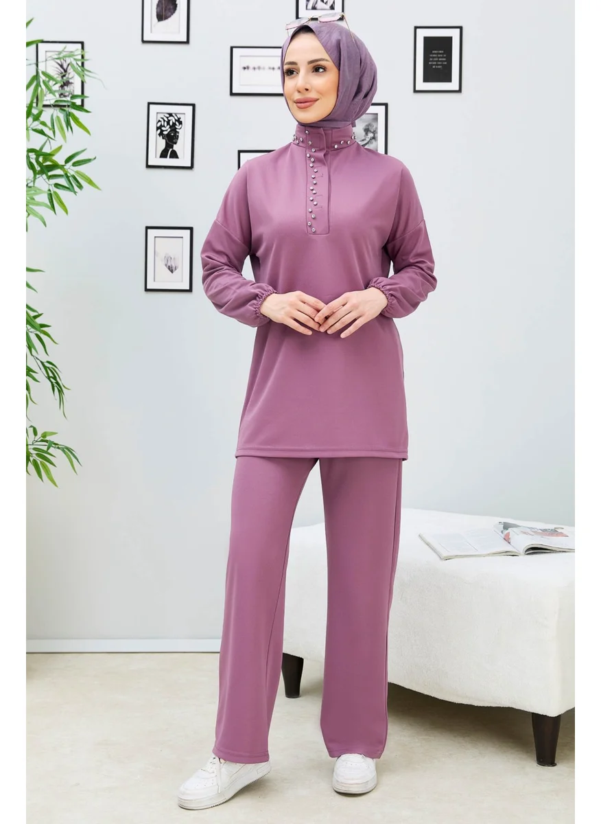 Tofisa 11338-LILA Tunic+Pants