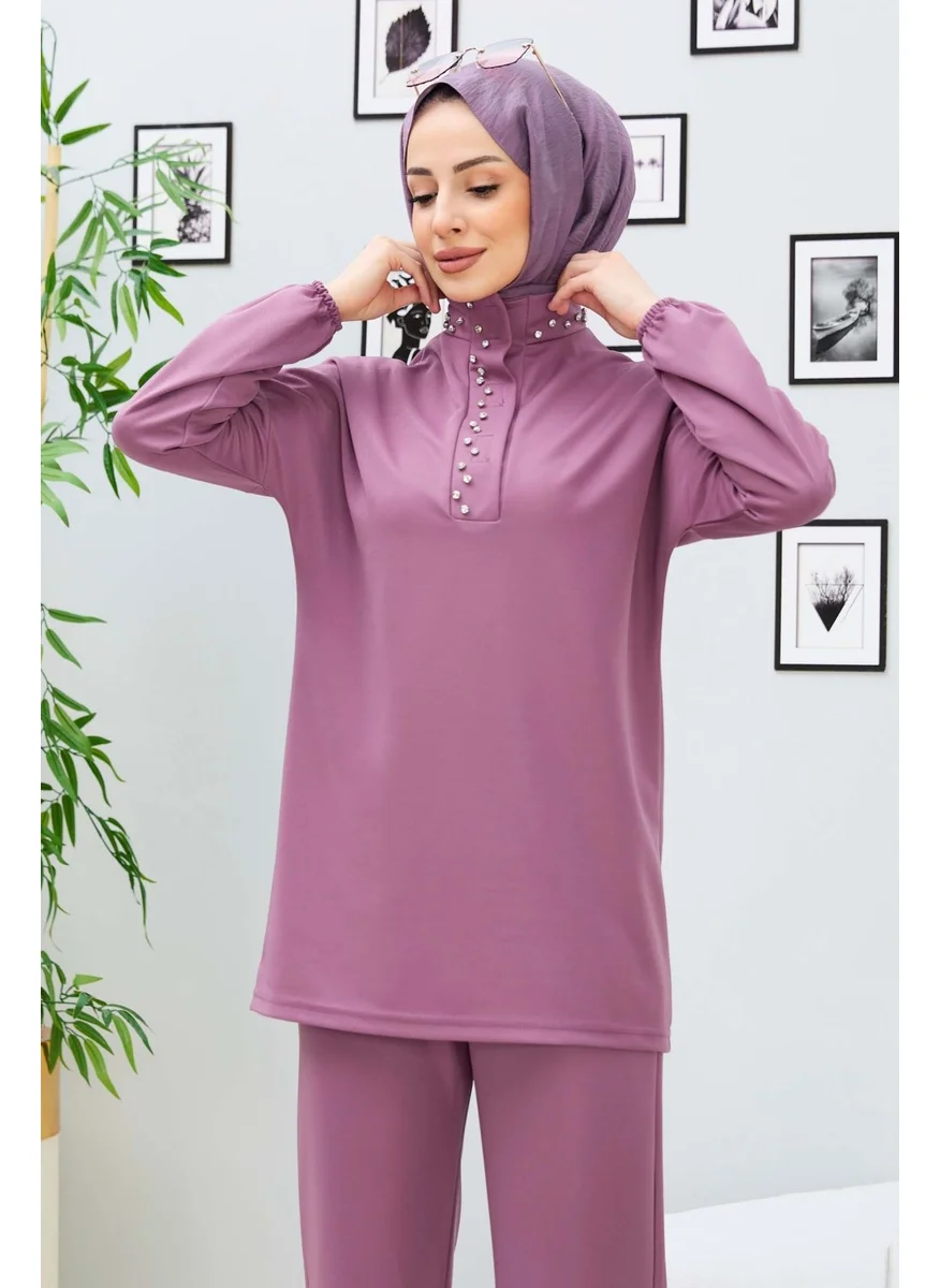 Tofisa 11338-LILA Tunic+Pants