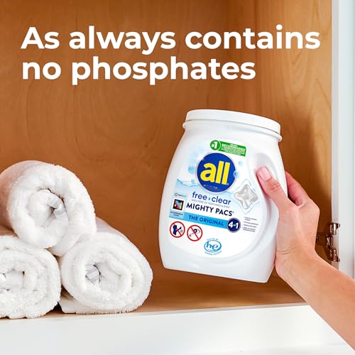 all Unit Dose Laundry Detergent, Mighty Pacs, Free Clear, 80 Count - Image 3