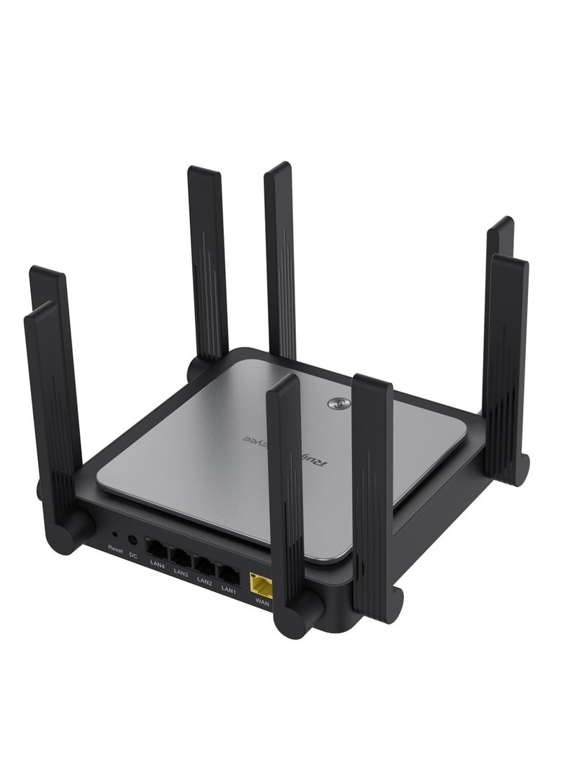 رويجي راوتر RG-EW3200GX PRO Wi-Fi 6 ثنائي النطاق - 3200 ميجابت في الثانية، 8 هوائيات، منافذ جيجابت، مثالي للاستخدام في المنزل وفي المكاتب المنزلية الصغيرة  - Image 1