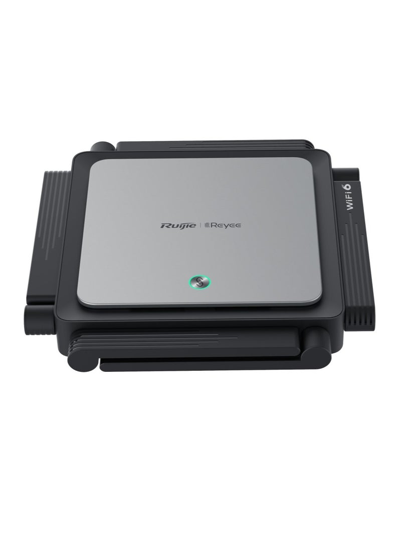 رويجي راوتر RG-EW3200GX PRO Wi-Fi 6 ثنائي النطاق - 3200 ميجابت في الثانية، 8 هوائيات، منافذ جيجابت، مثالي للاستخدام في المنزل وفي المكاتب المنزلية الصغيرة  - Image 2