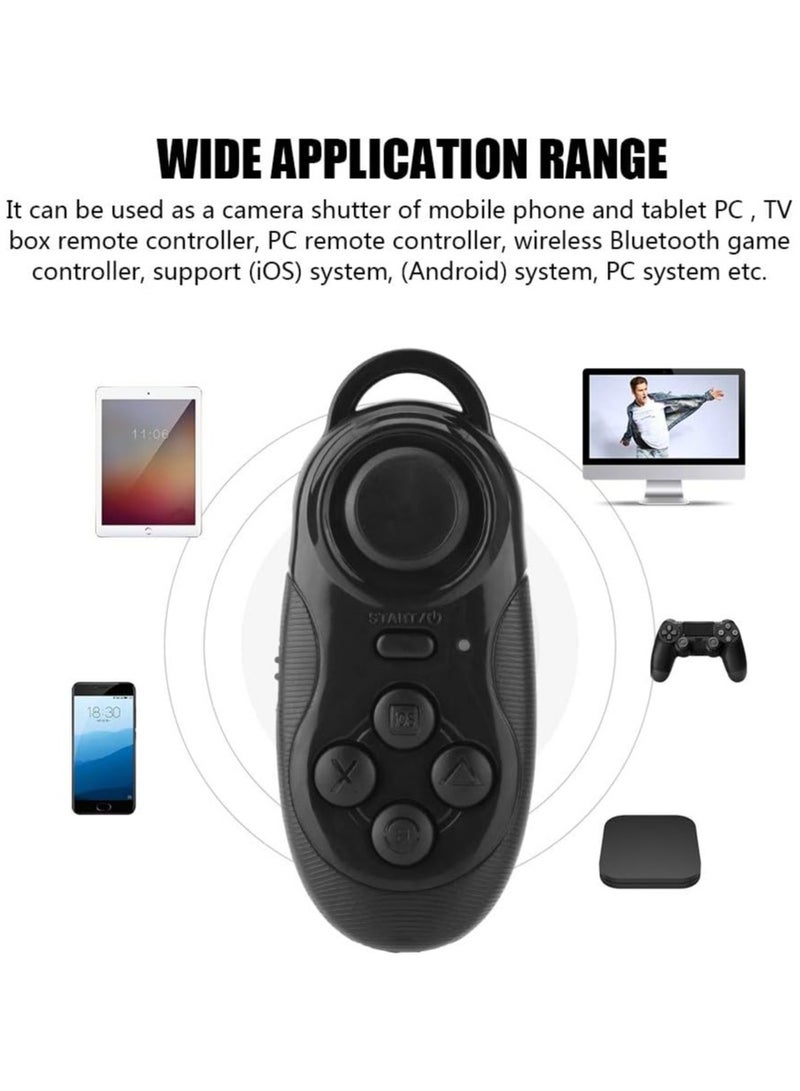 Bluetooth Remote Control, Pocket Selfie Shutter Timer Remote Controller for Game iOS Android Smartphone Phone TV Box