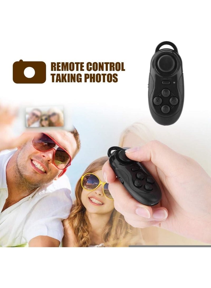 Bluetooth Remote Control, Pocket Selfie Shutter Timer Remote Controller for Game iOS Android Smartphone Phone TV Box