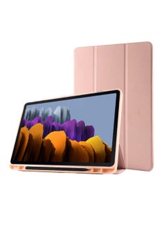 Protect Samsung Galaxy Tab A8 10.5" Case with pen holder flexible silicone case auto sleep & wake features 