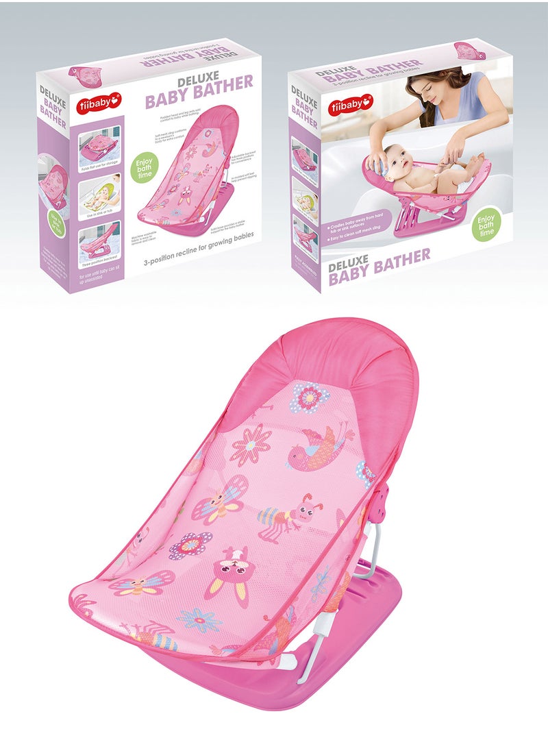 MaBaby - Portable Foldable Baby Bath Chair Breathable Shower Baby Bath Non-Slip Seat 60*33*35cm - Image 1