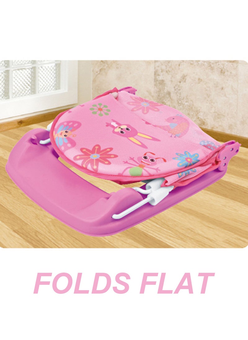 MaBaby - Portable Foldable Baby Bath Chair Breathable Shower Baby Bath Non-Slip Seat 60*33*35cm - Image 1