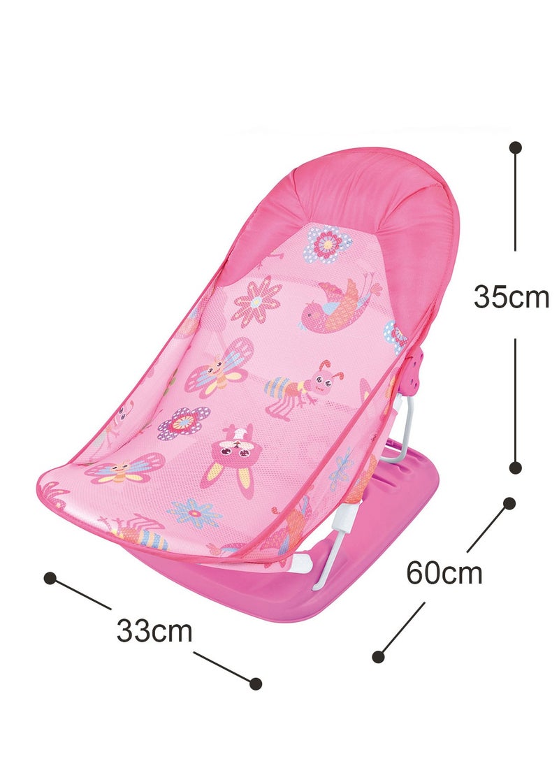 MaBaby - Portable Foldable Baby Bath Chair Breathable Shower Baby Bath Non-Slip Seat 60*33*35cm - Image 1