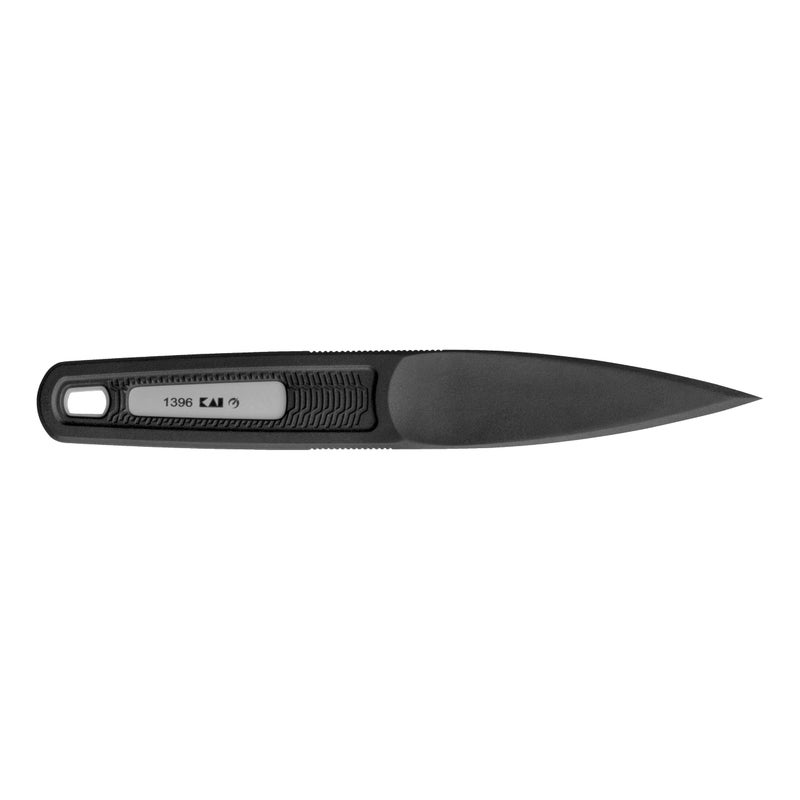 Kershaw Electron Knife, 2.4 inch Black Sleeve Dagger Design, Made with PA-66 Nylon, Project Atom - Image 2