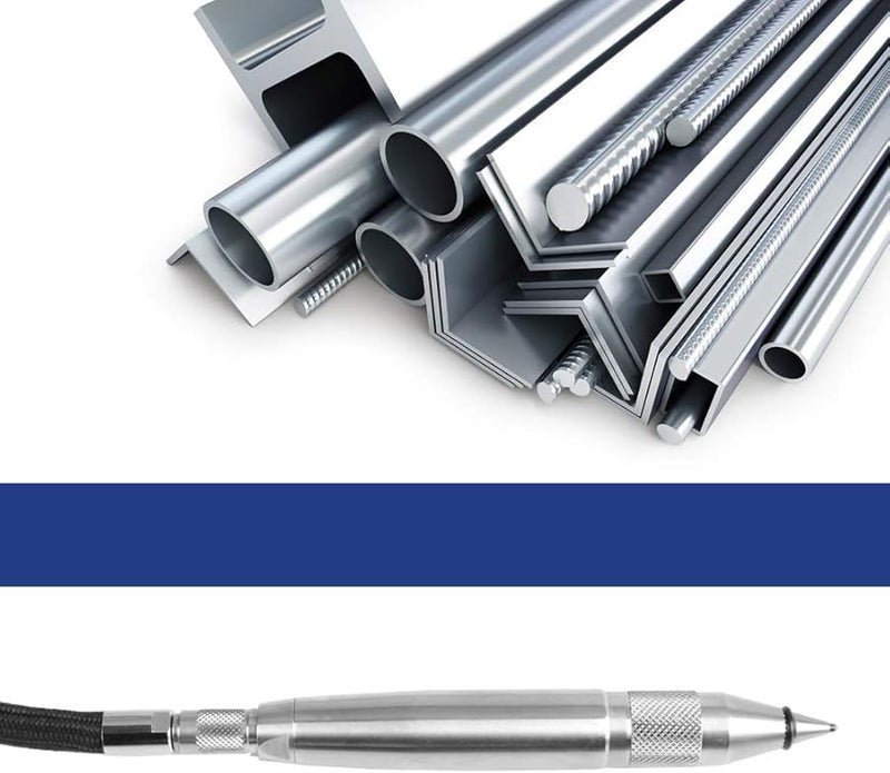 قلم النقش الهوائي عالي الدقة لأداة وضع العلامات على المعادن والخشب والبلاستيك والزجاج - Image 3