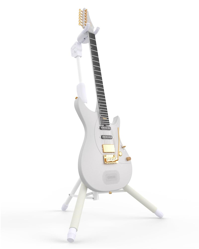 enya Auto-Lock Guitar Stand - Heavy Duty Steel, 33lbs Capacity, 360Â° Non-Slip Base & Military Anti-Rust | 3-Second Setup, Foldable for Stage/Travel/Studio - Image 1